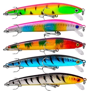 5Pcs Wobblers Fishing Lures