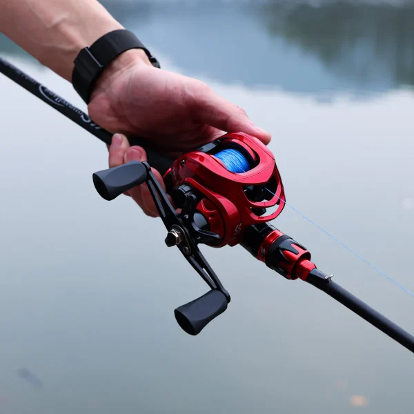 sougayilang casting spinning fishing rod 2.1m ultralight carbon fiber rod pole 4 section with eva handle 0.8 5g lure weight