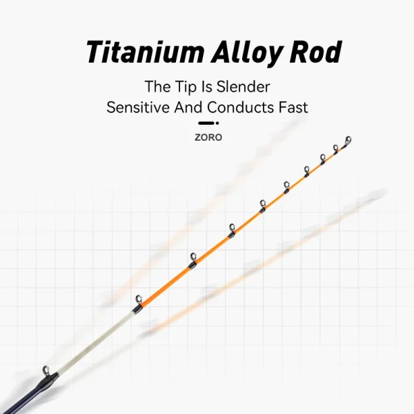 leydun zoro super light fishing rods 145cm 58g tianium tip cuttlefish fishing casting rod squid boat fishing