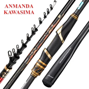 anmanda kawasima x1 rock fishing rod dongli t1100g carbon cloth fuji im titanium alloy guide ring carbon triangle grip 5m
