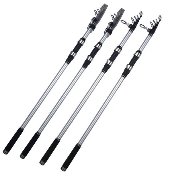 biutifu telescopic surf fishing rods 3.9/4.2/4.5/5.0/5.3m 30t carbon travel spinning power 60 200g throw surfcasting shore pole