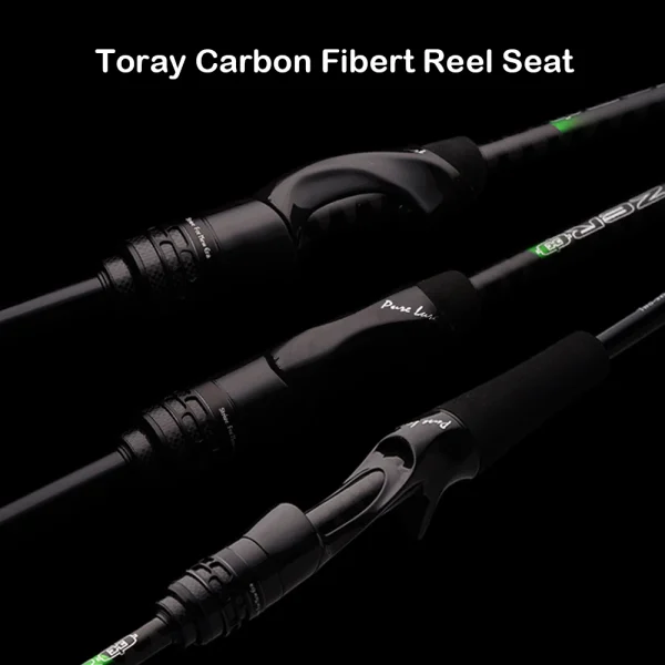 purelure zero small bait light high carbon long throwing rod rock fishing spinning trout rod bfs fishing casting ul stream bass