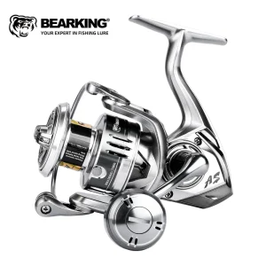bearking brand new arrival saltwater fishing reel spinning 1000 6000 9+1bb 5.2:1 max drag 10 20kg water proof reels