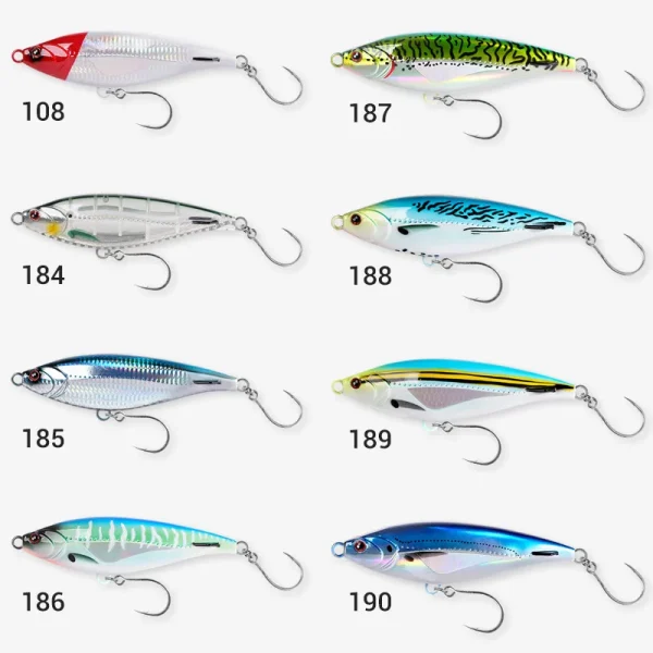noeby sinking pencil fishing lure 115mm 43g 150mm 85g long casting,artificial hard bait for sea bass tuna,stickbait fishing lure