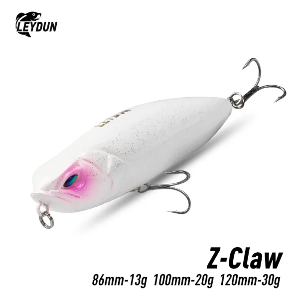 leydun z claw floating pencil fishing lures 86mm 100mm 120mm topwater hard baits surface stickbait good action bass wobblers