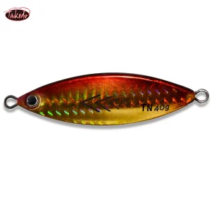 takedo tn03 20g 30g 40g saltwater lead vertical metal fishing jig artificial bait 3d eyes offshore deep sea fishing jigging lure